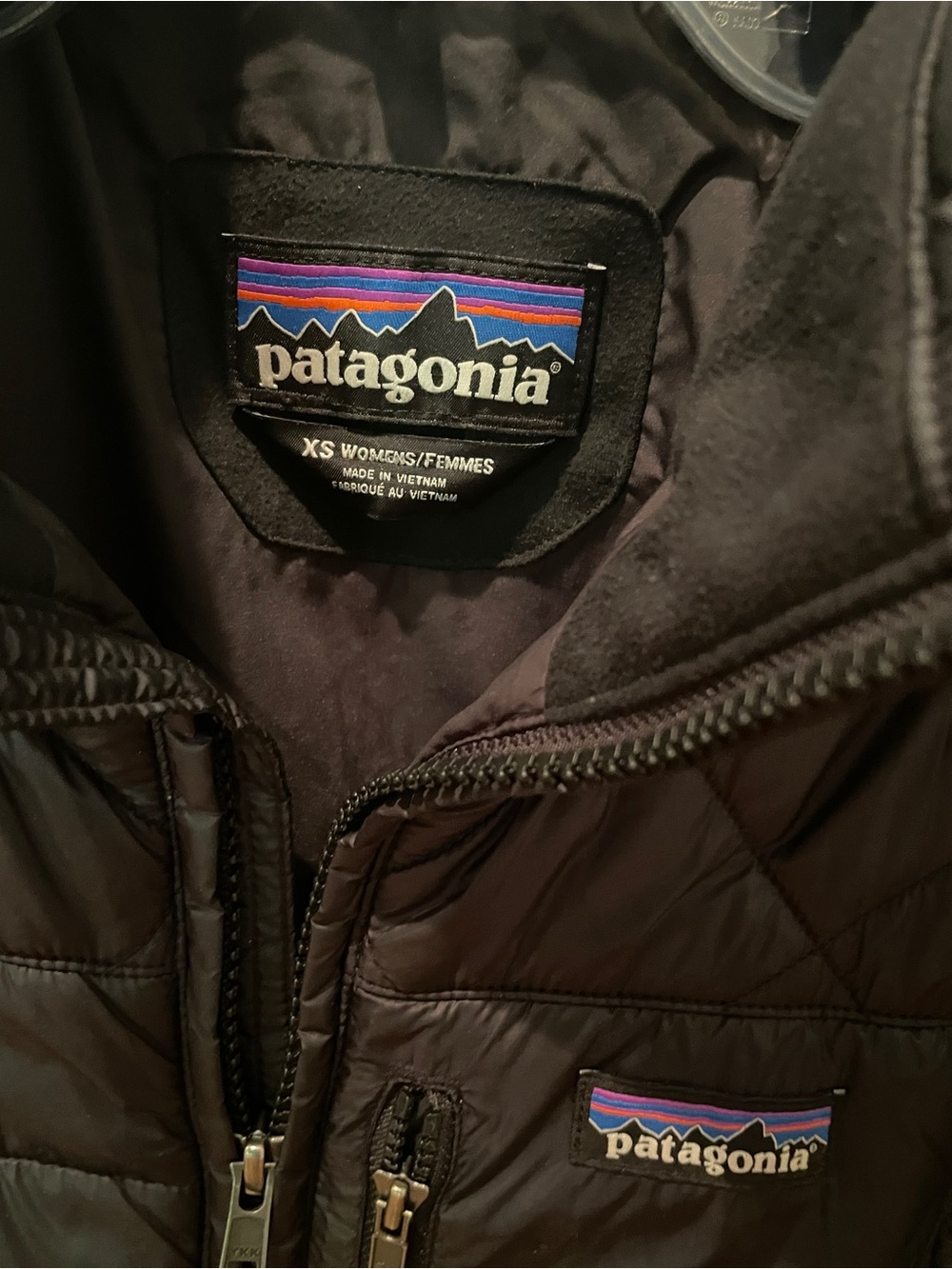 Patagonia Radalie Black Puffer Jacket Size XS - Picture 2 of 4